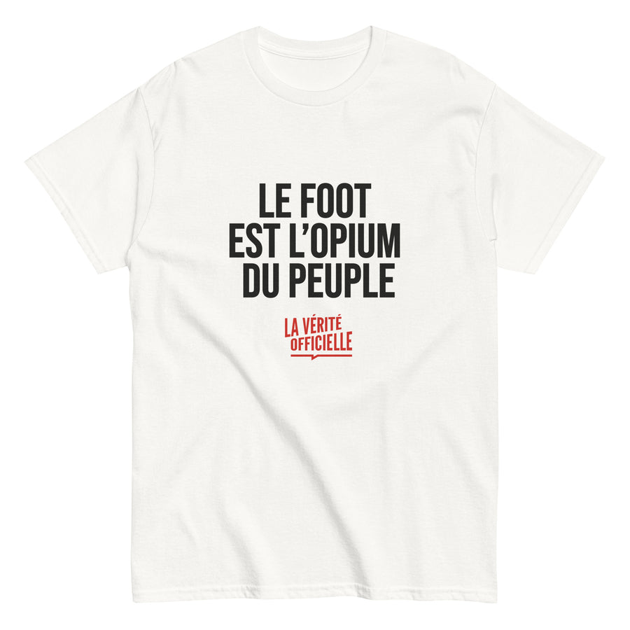 T-Shirt Le foot est l'opium du peuple