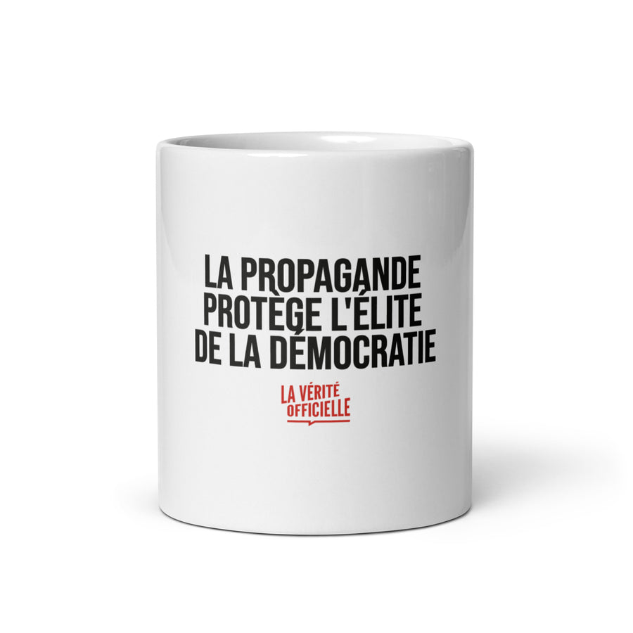 Mug la propagande protège l'élite de la démocratie