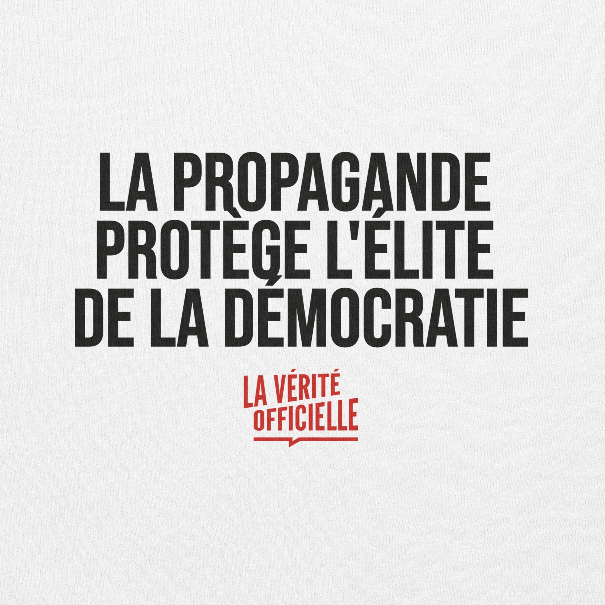 La Propagande Protège l'Elite De La Démocratie