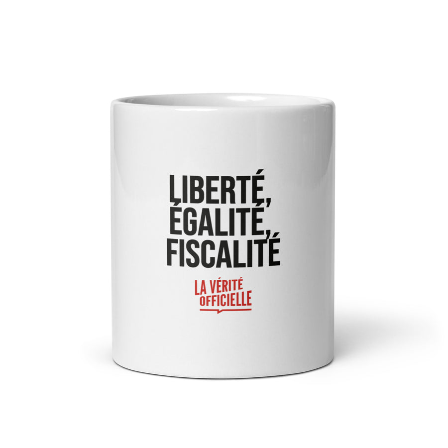 Mug Liberté, Égalité, Fiscalité